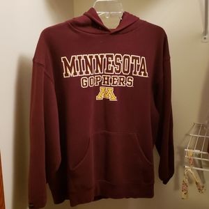 University of Minnesota hooded sweatshirt